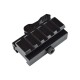 5 SLOTS STANDARD 20mm RAIL 1/2 INCH RISER QD BLACK, Upgrade your optic setup with this ½-inch Riser Mount engineered for all standard 20 mm rails